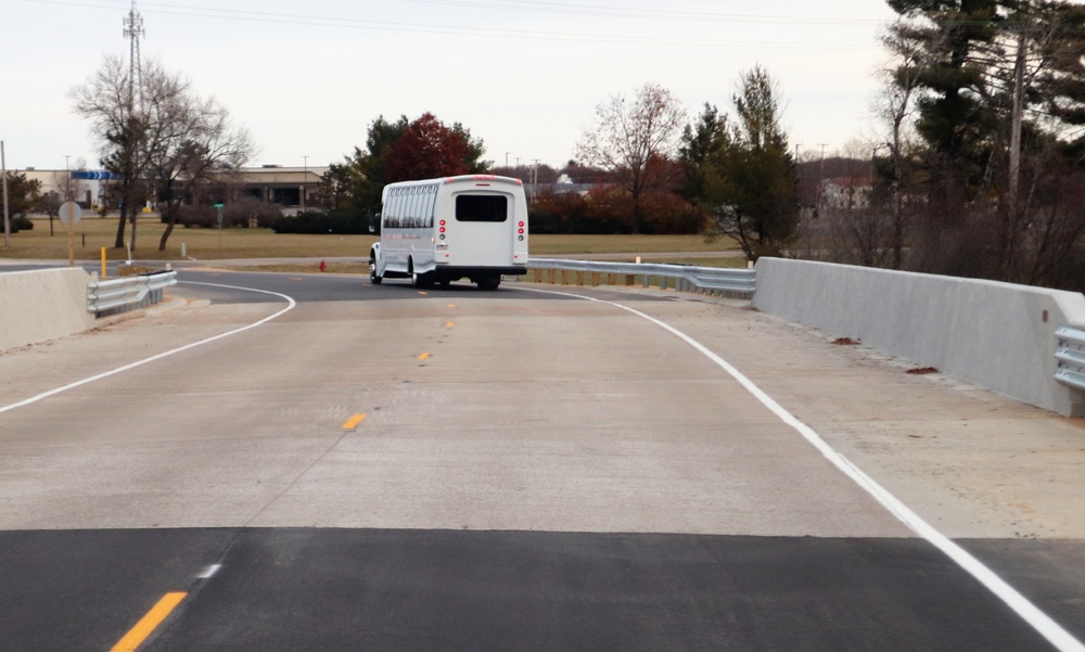 New bridge at Fort McCoy