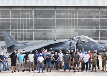 FRCE returns final Harrier to Cherry Point squadron