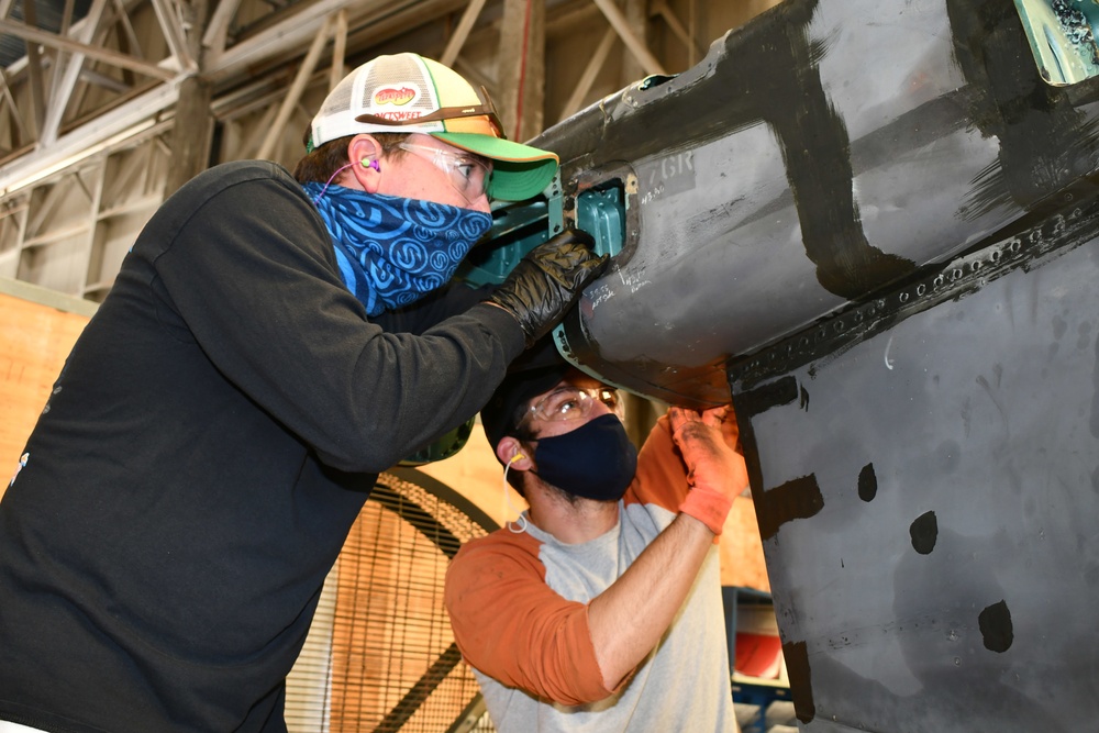 FRCE returns final Harrier to Cherry Point squadron