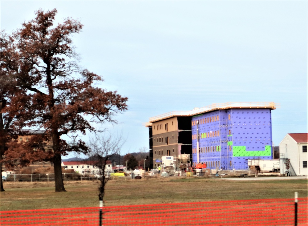 Fiscal year 2020-funded construction project continues at steady pace at Fort McCoy