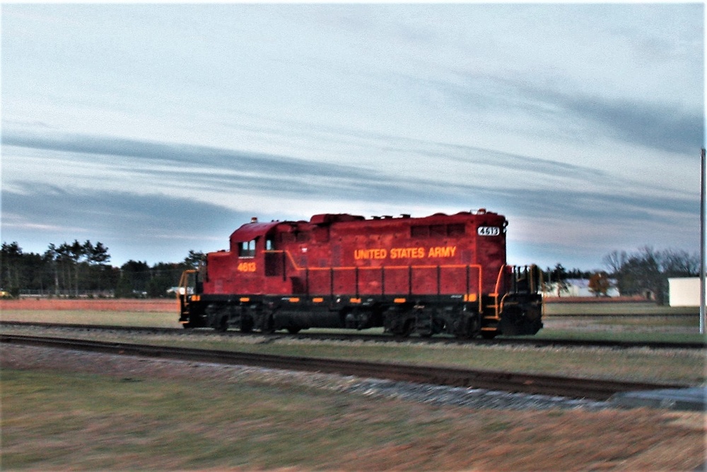 Locomotive at Fort McCoy