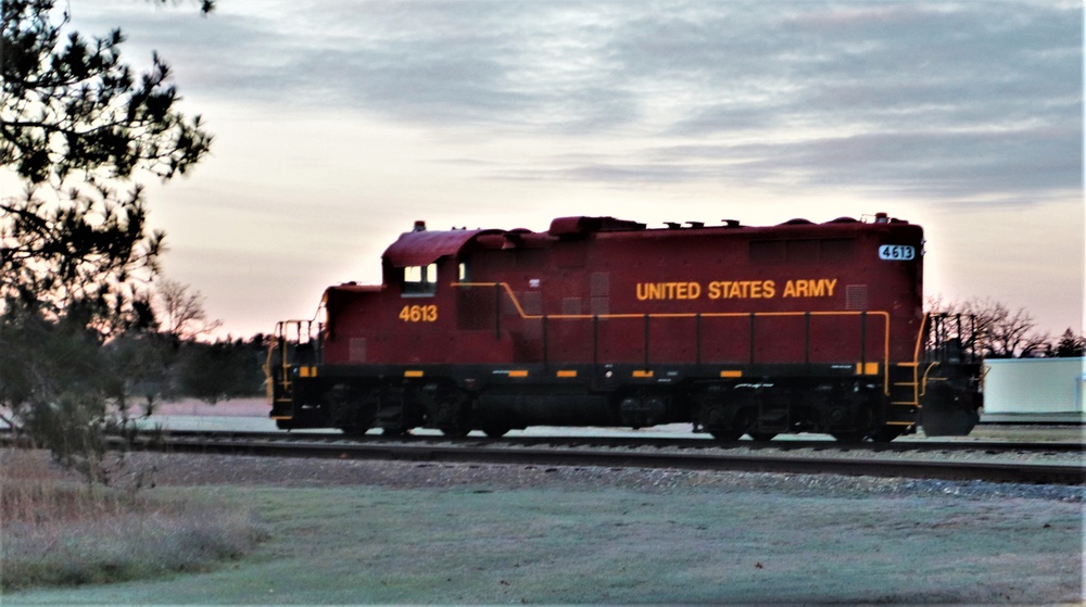 Locomotive at Fort McCoy