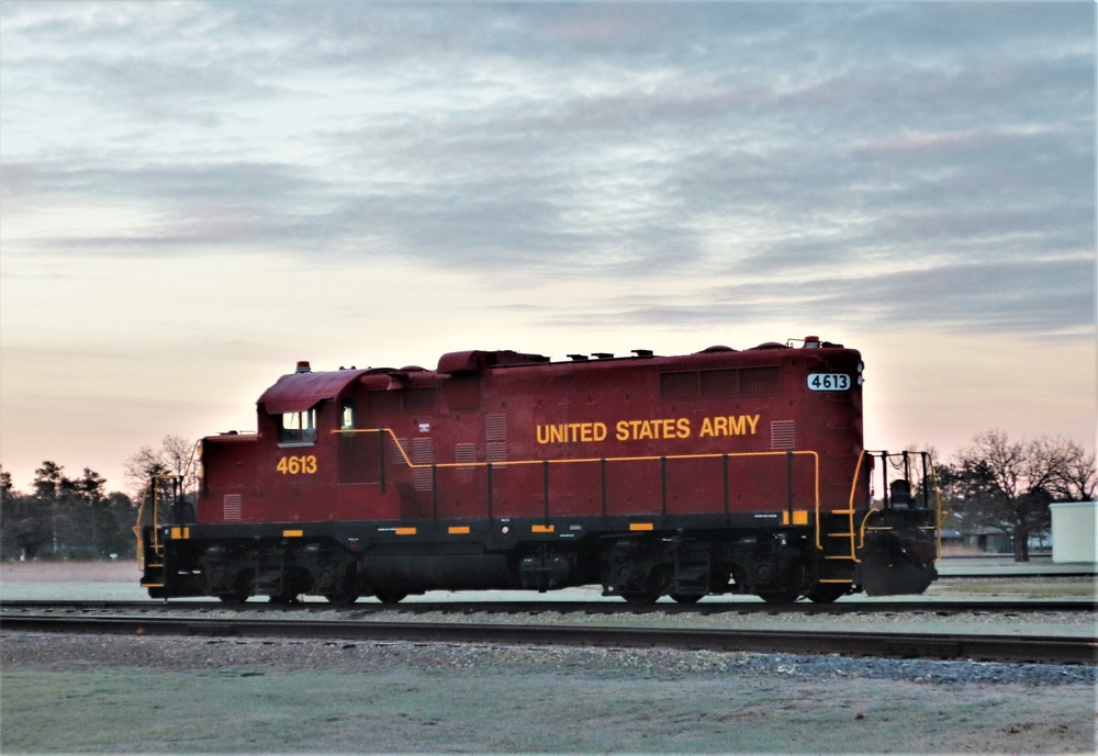 Locomotive at Fort McCoy