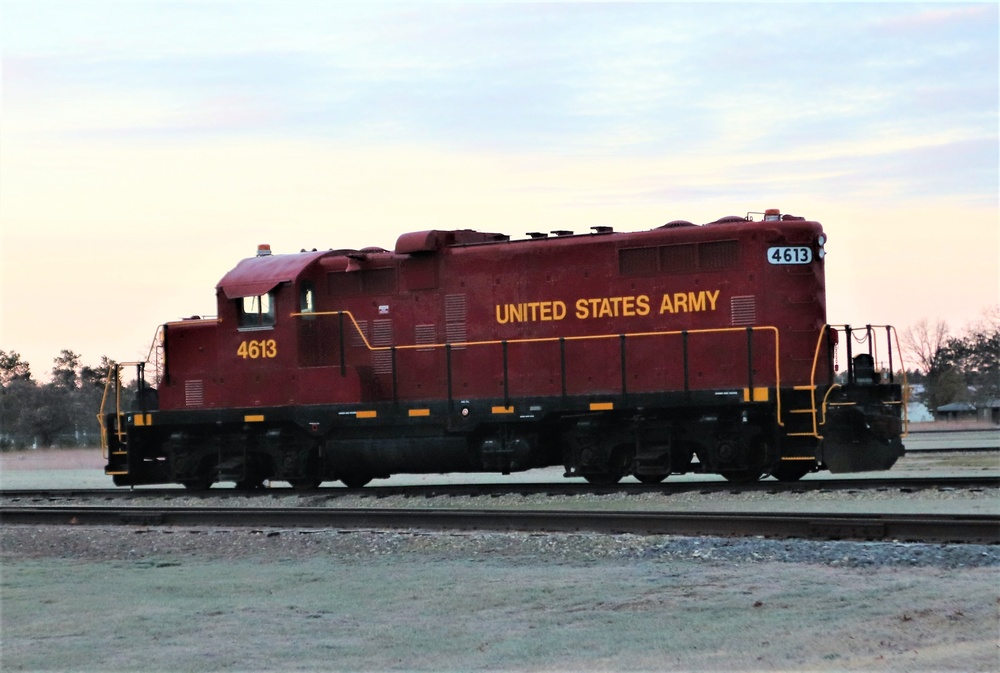 Locomotive at Fort McCoy