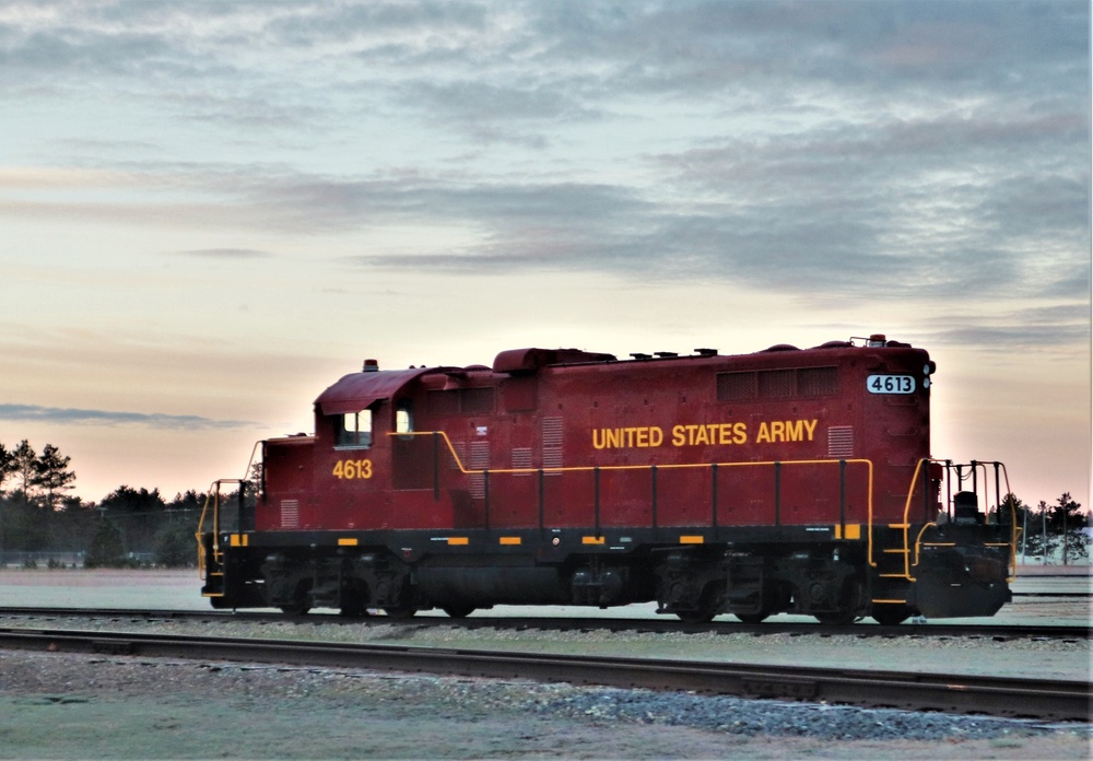 Locomotive at Fort McCoy