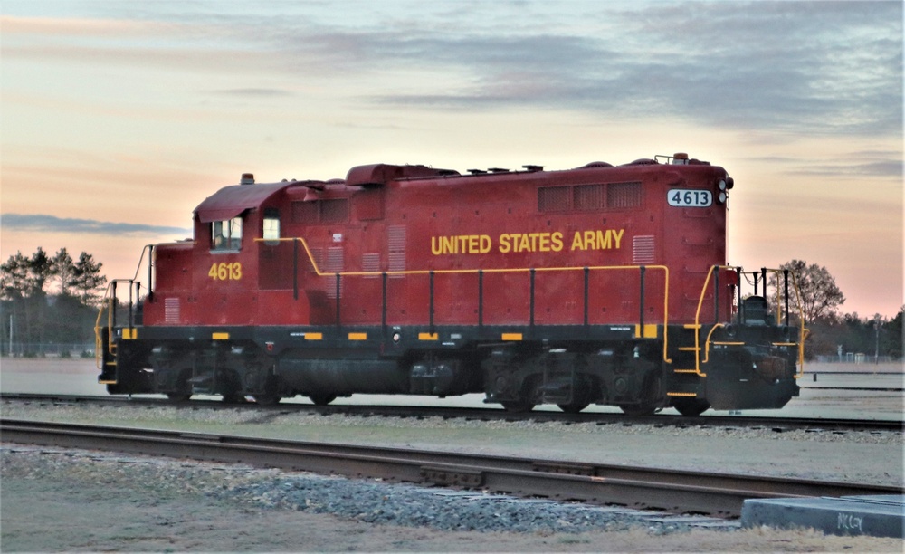 Locomotive at Fort McCoy