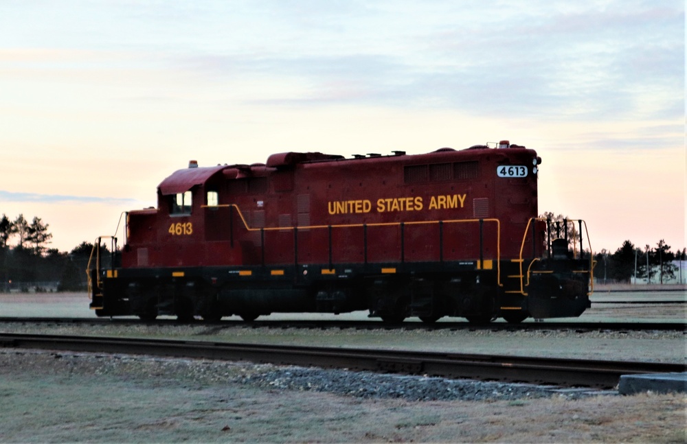 Locomotive at Fort McCoy