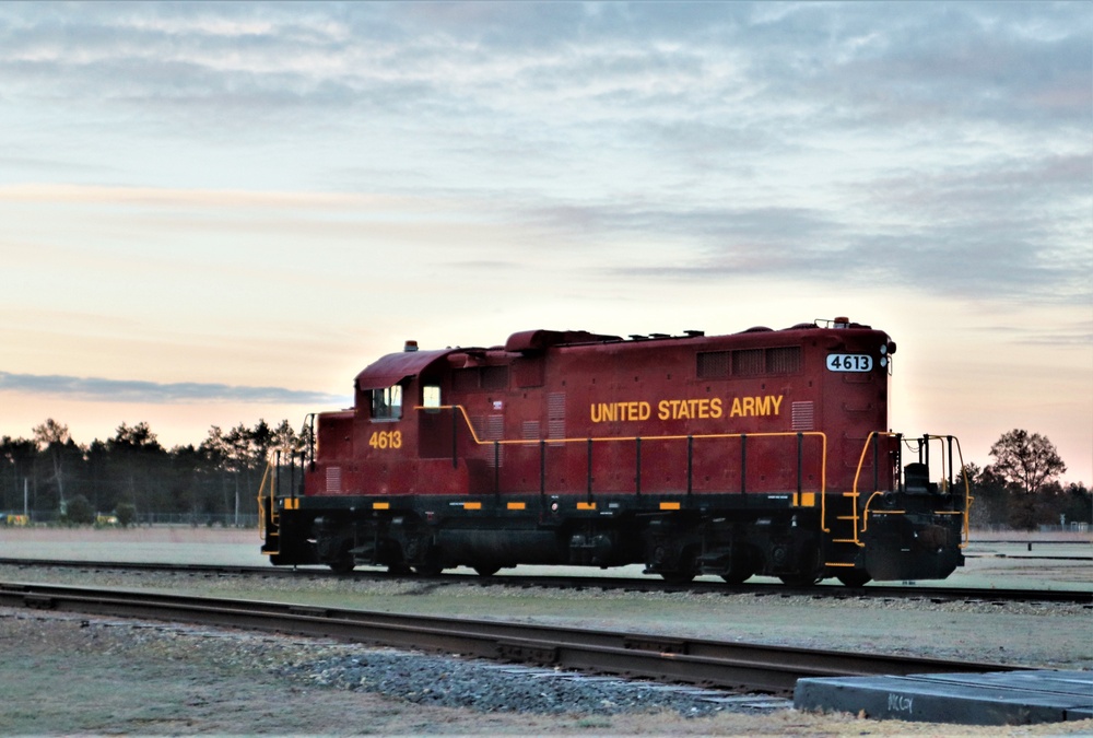 Locomotive at Fort McCoy