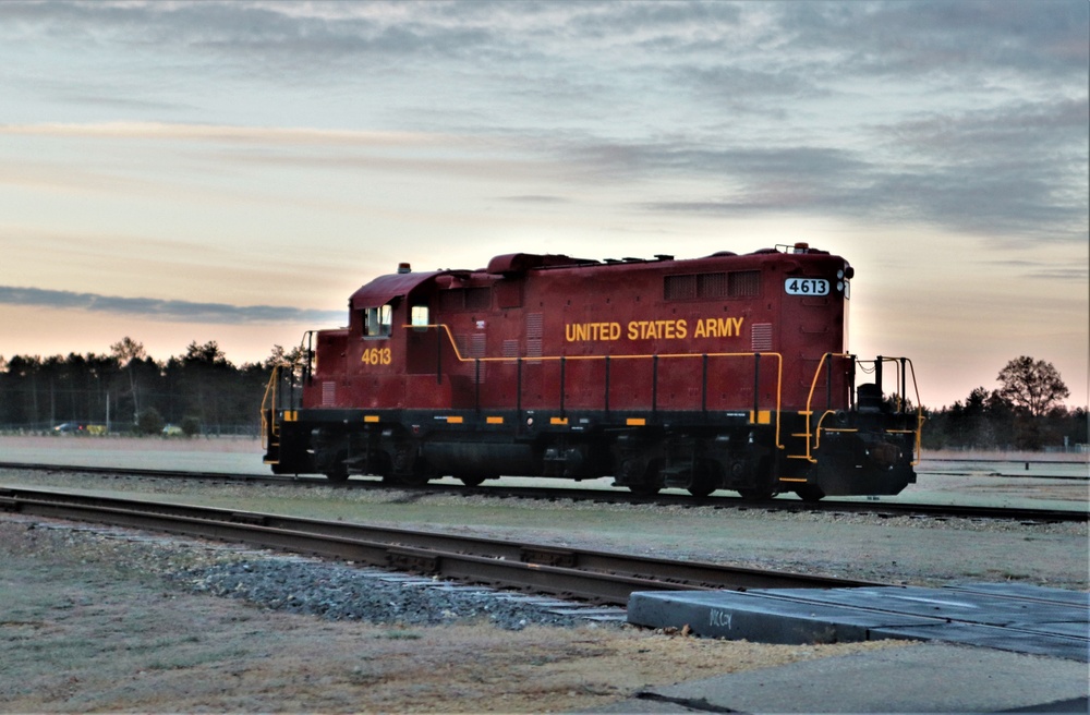 Locomotive at Fort McCoy