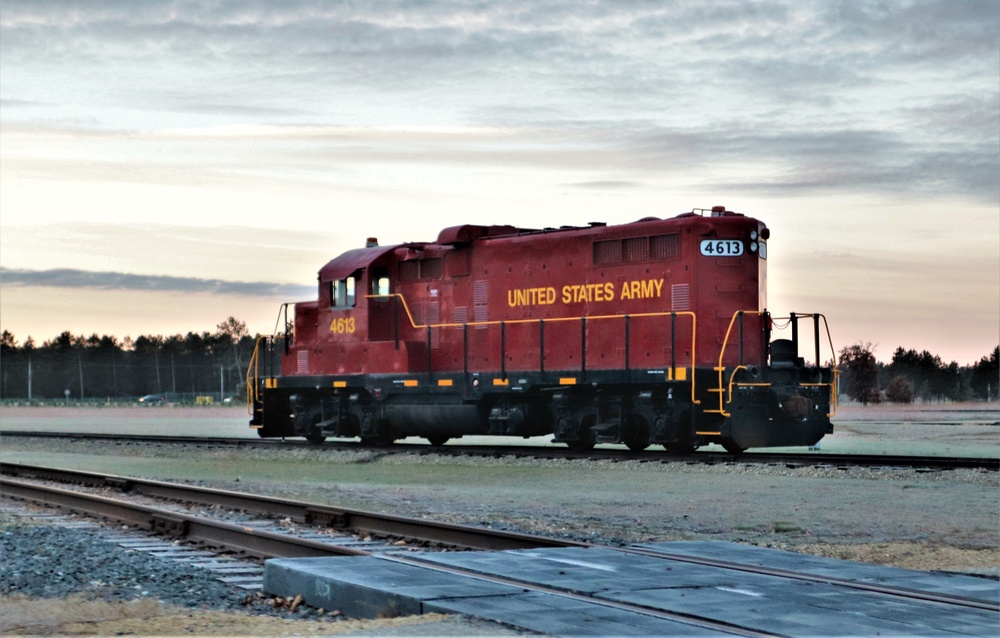 Locomotive at Fort McCoy