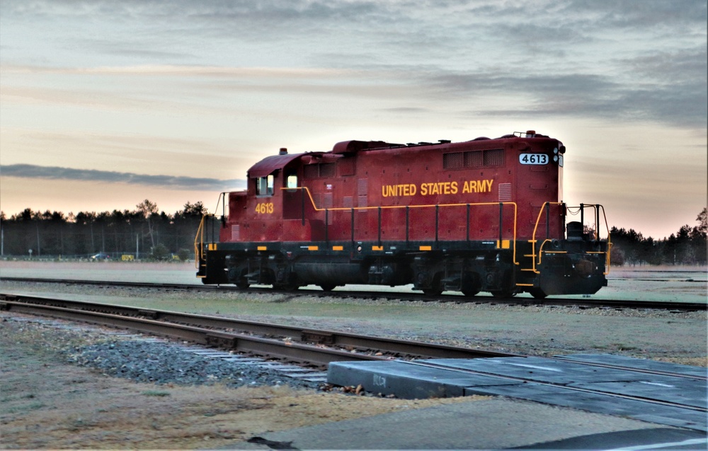 Locomotive at Fort McCoy