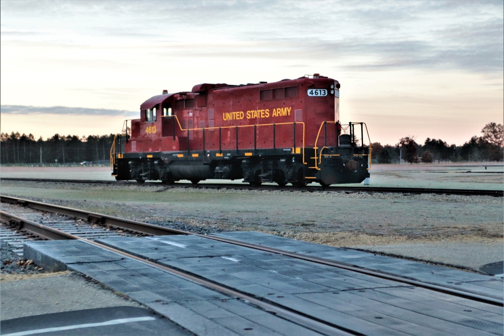 Locomotive at Fort McCoy