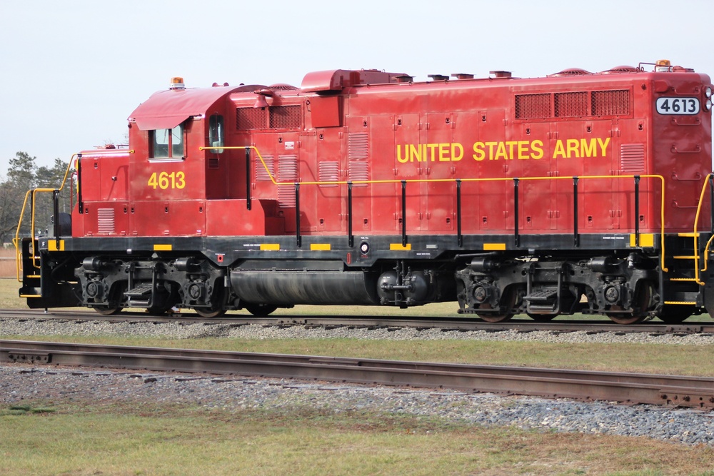 Locomotive at Fort McCoy