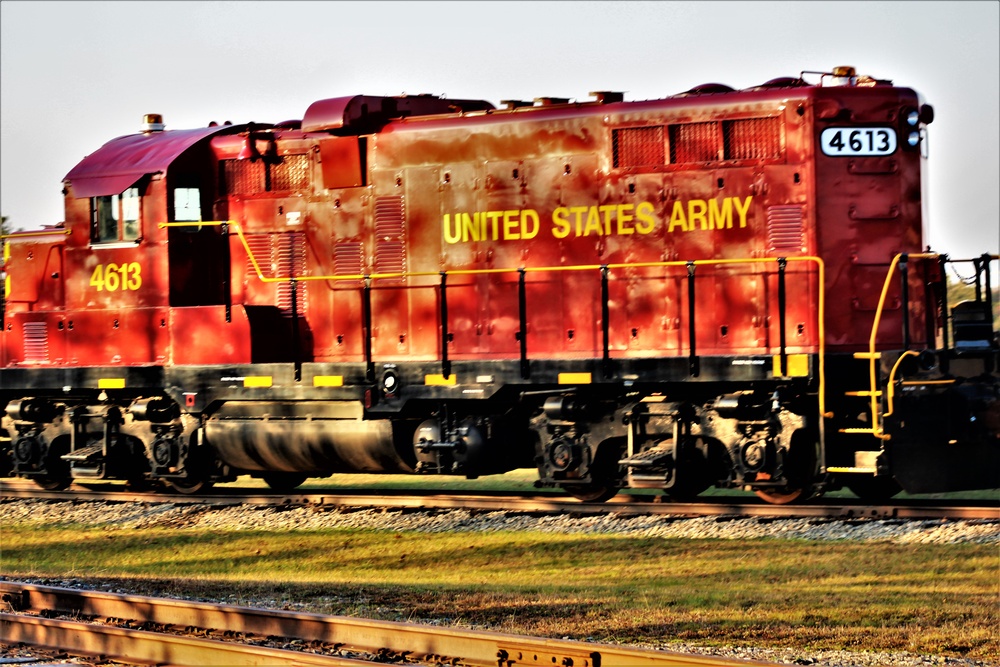 Locomotive at Fort McCoy