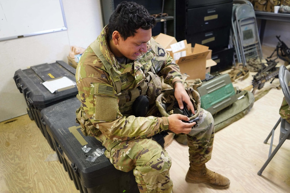 1st Squadron, 32nd Cavalry Regiment 'Bandits' hold training at Fort McCoy