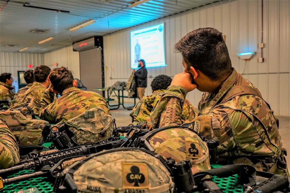 1st Squadron, 32nd Cavalry Regiment 'Bandits' hold training at Fort McCoy