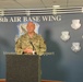 Col. Patrick Miller delivers Facebook Town Hall