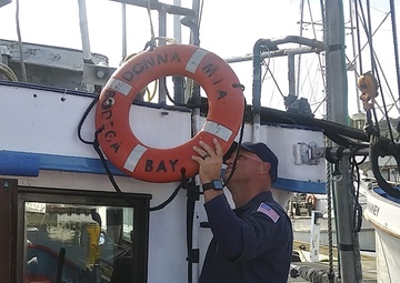 Coast Guard conducts dockside vessel examinations prior to Dungeness Crab Season in NorCal