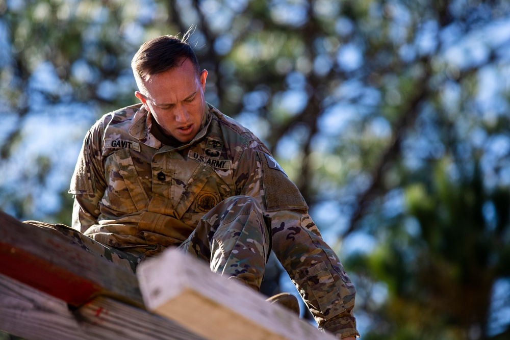Obstacle Course for the Regional Health Command-Atlantic 2021 Best Medic Competition