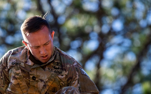Obstacle Course for the Regional Health Command-Atlantic 2021 Best Medic Competition