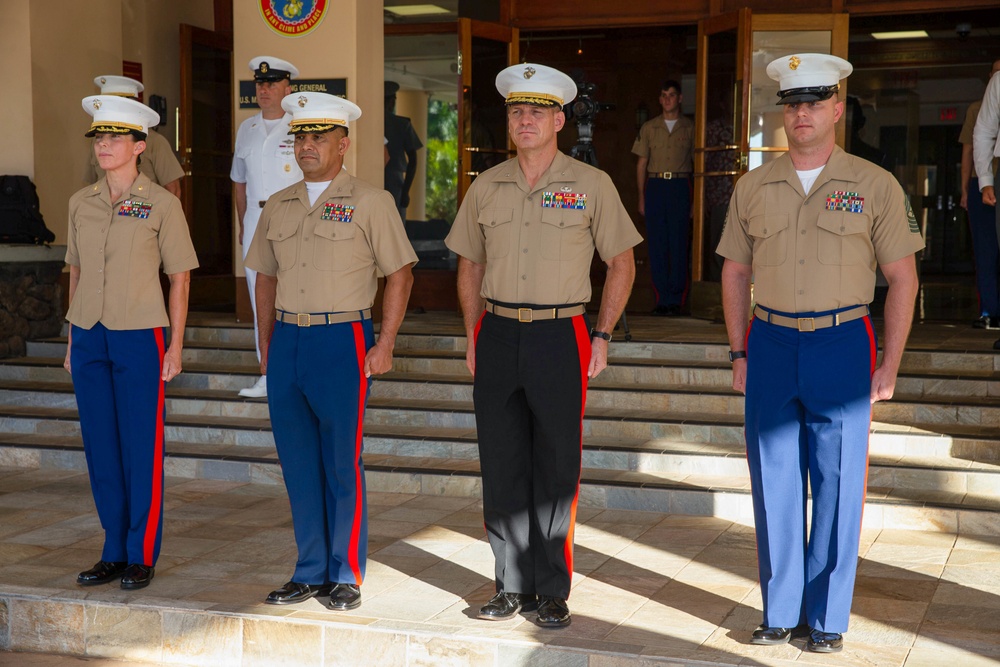 MARFORPAC Band Performs for 246th Marine Corps Birthday