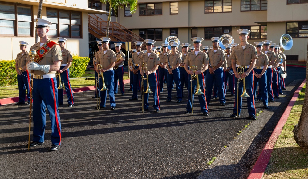 MARFORPAC Band Performs for 246th Marine Corps Birthday