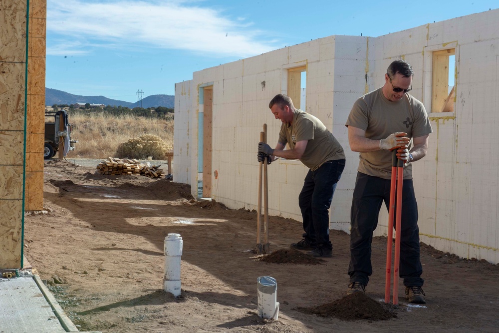 U.S. Navy Sailors attend Navy Week in Santa Fe, New Mexico