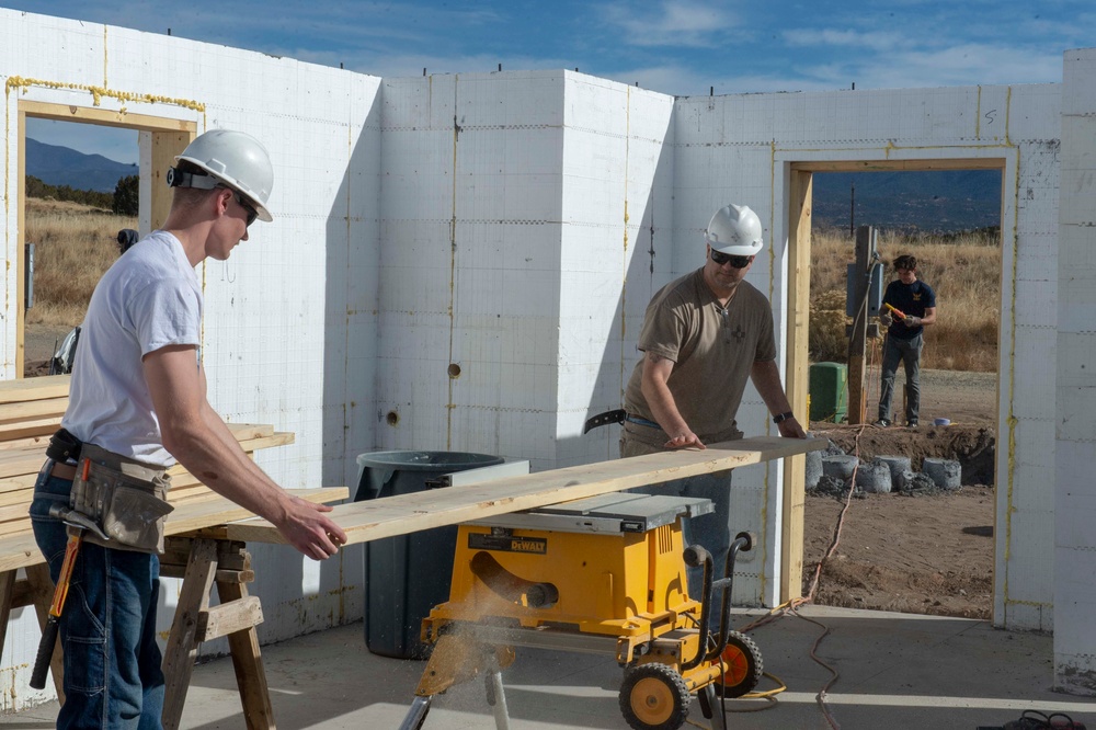 U.S. Navy Sailors attend Navy Week in Santa Fe, New Mexico