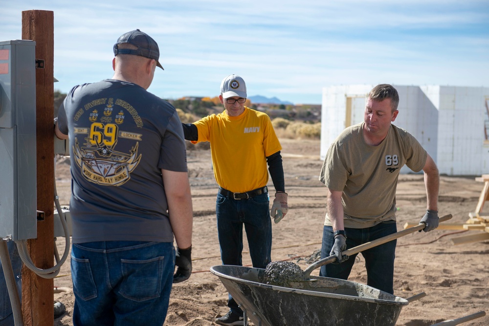 USS Dwight D. Eisenhower Sailors attend Navy Week in Santa Fe, New Mexico