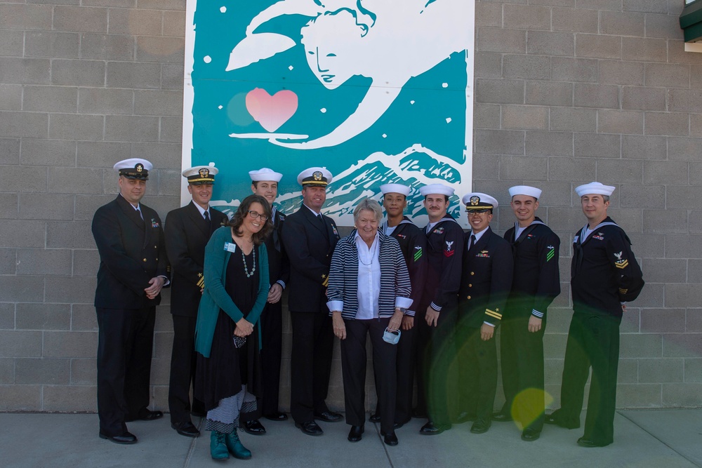 USS Dwight D. Eisenhower Sailors attend Navy Week in Santa Fe, New Mexico