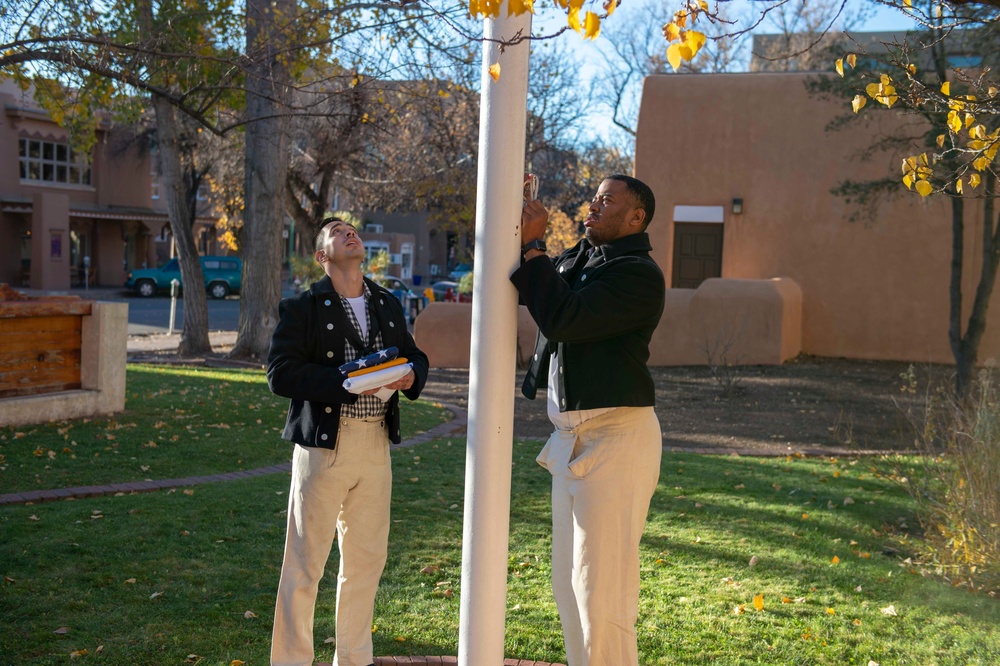 U.S. Navy  Sailors attend Navy Week in Santa Fe, New Mexico