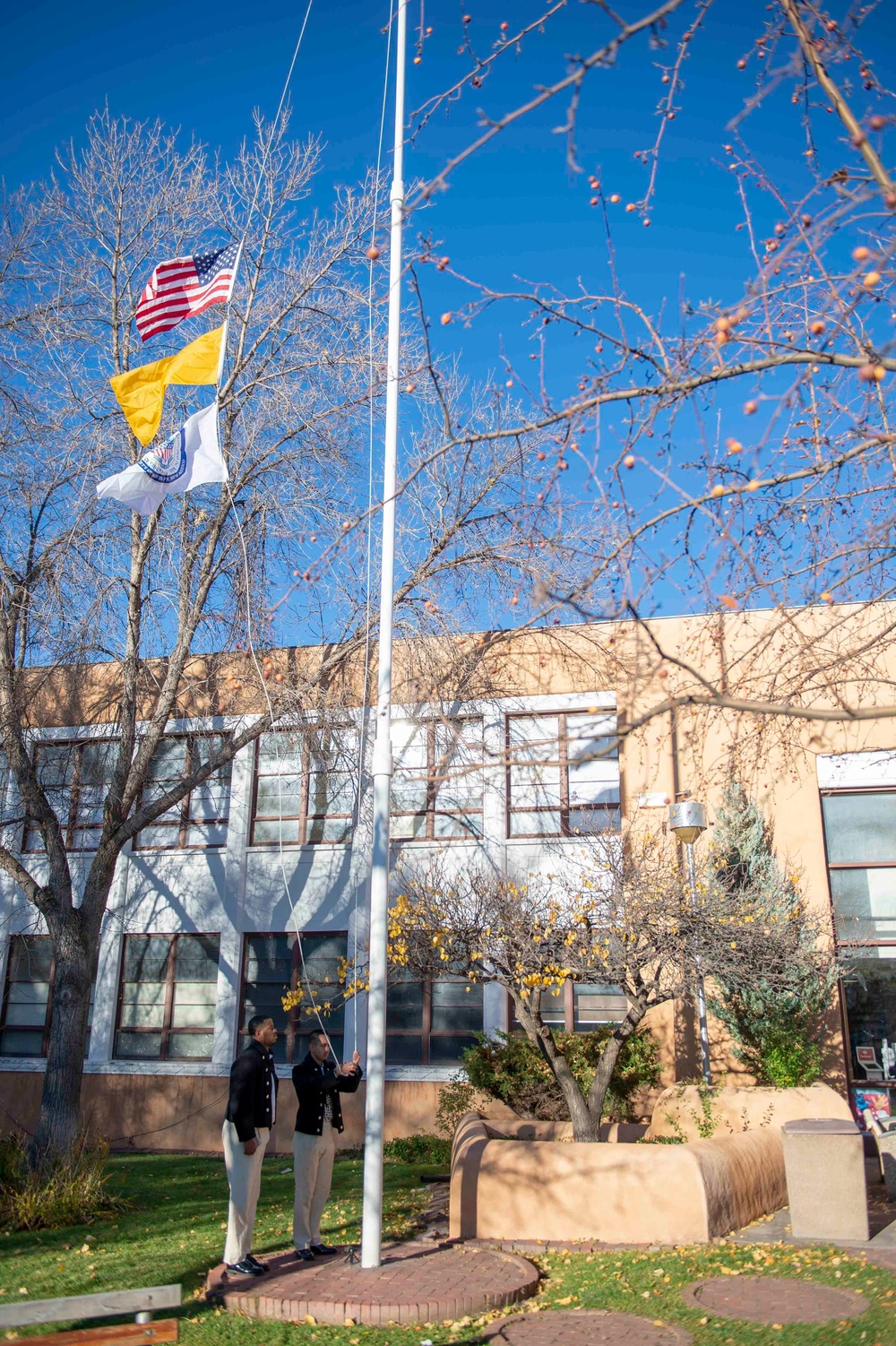 U.S. Navy Sailors attend Navy Week in Santa Fe, New Mexico