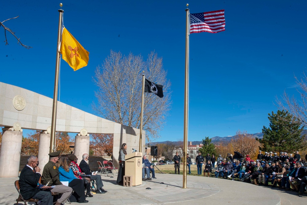 USS Dwight D. Eisenhower Sailors attend Navy Week in Santa Fe, New Mexico