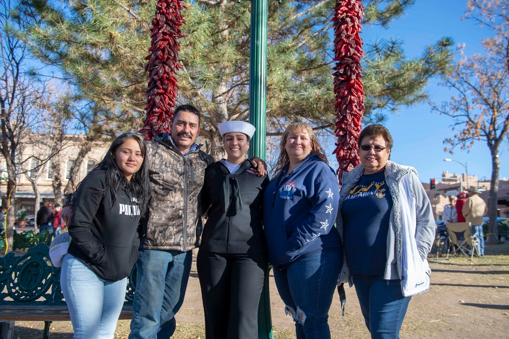 USS Dwight D. Eisenhower Sailors attend Navy Week in Santa Fe, New Mexico