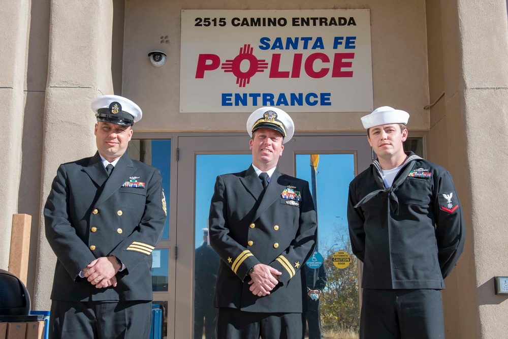 USS Dwight D. Eisenhower Sailors attend Navy Week in Santa Fe, New Mexico