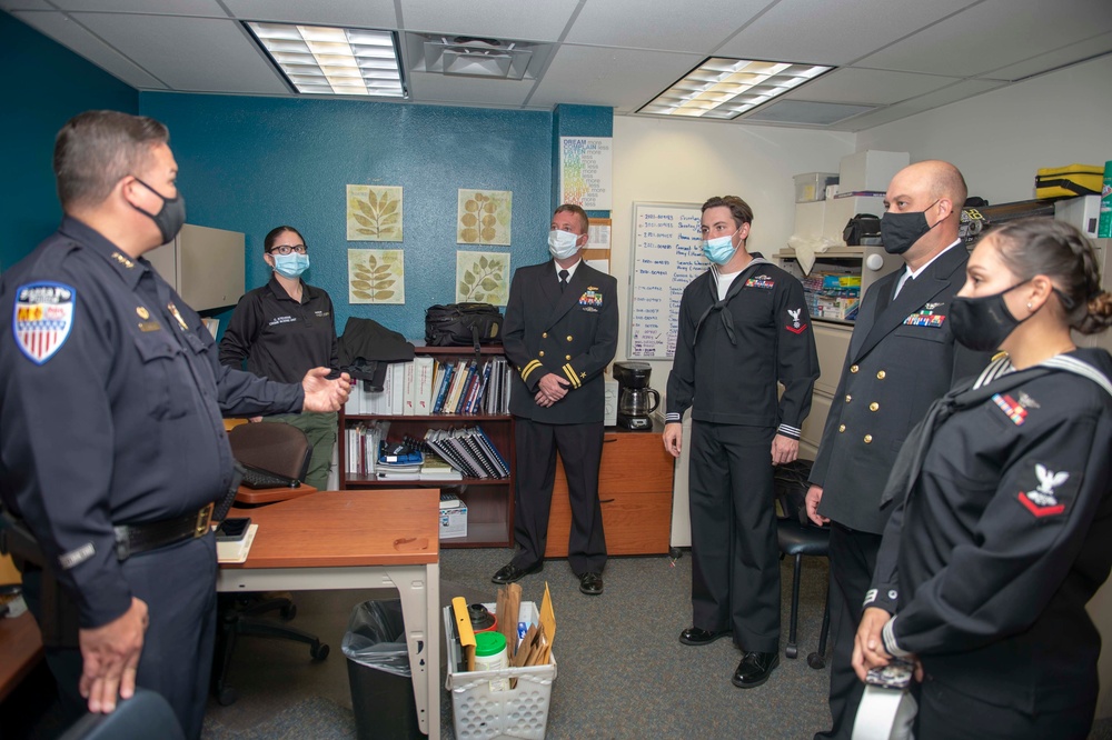 USS Dwight D. Eisenhower Sailors attend Navy Week in Santa Fe, New Mexico