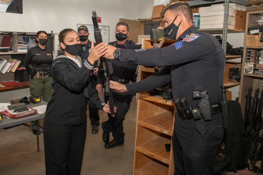 USS Dwight D. Eisenhower Sailors attend Navy Week in Santa Fe, New Mexico