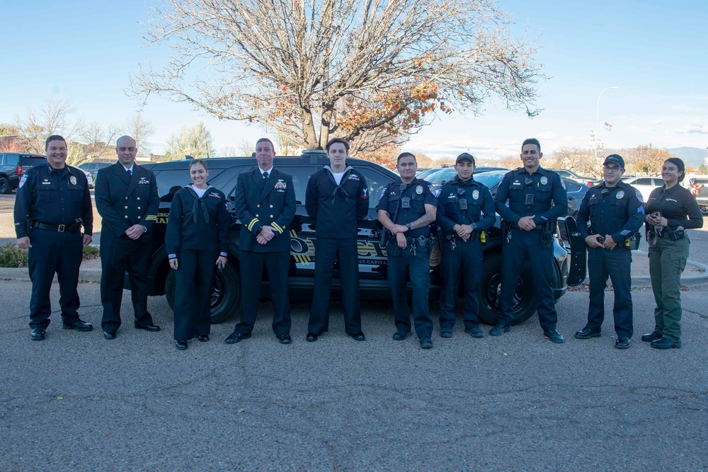 USS Dwight D. Eisenhower Sailors attend Navy Week in Santa Fe, New Mexico