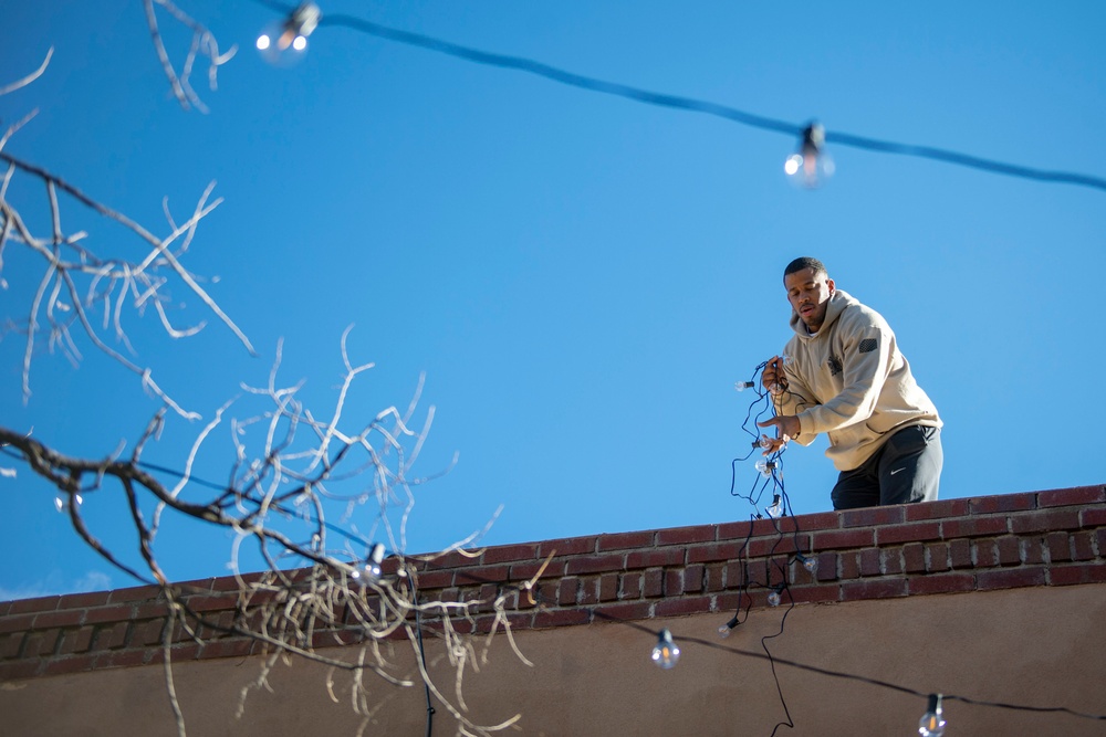 U.S. Navy Sailors attend Navy Week in Santa Fe, New Mexico