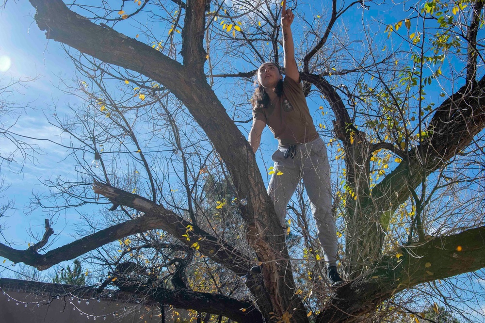 U.S. Navy Sailors attend Navy Week in Santa Fe, New Mexico