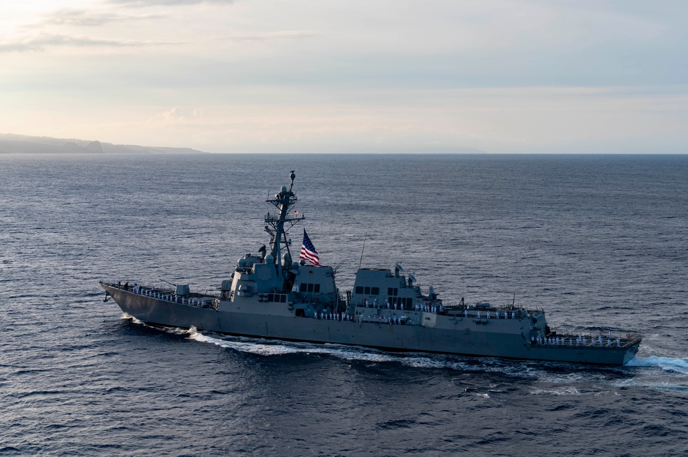 DVIDS - Images - Future USS Daniel Inouye Honors the Islands While ...