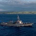 Future USS Daniel Inouye Honors the Islands While Transiting to New Home