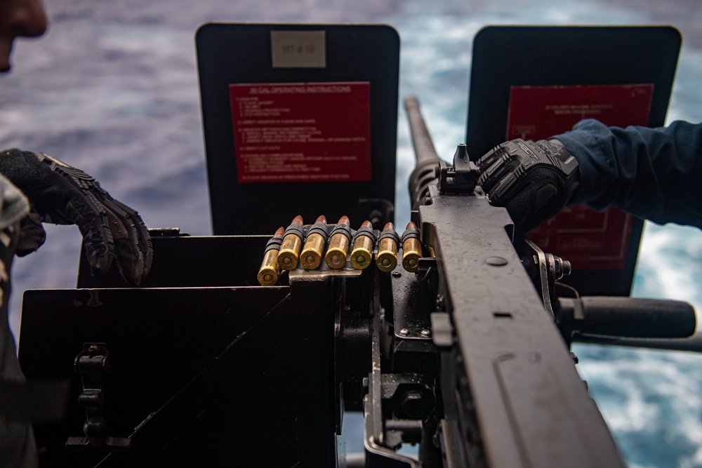 USS Carl Vinson (CVN 70) Conducts Live-Fire Exercise