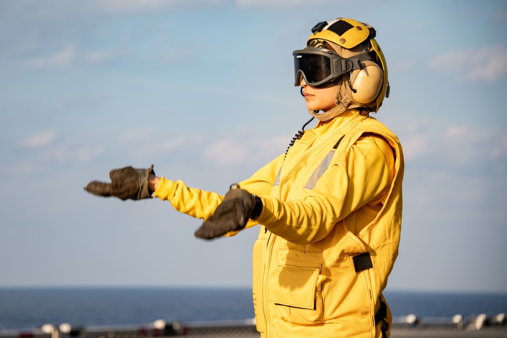 USS America (LHA 6) Conducts Flight Operations