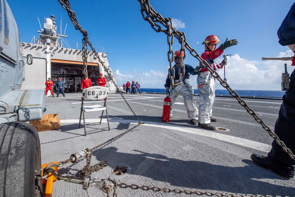 USS Charleston Sailors Participate in FDFF Drill