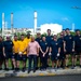 Carrier Strike Group One Sailors Conduct a Cemetery Beautification Project During a Port Visit in Guam