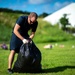 Carrier Strike Group One Sailors Conduct a Cemetery Beautification Project During a Port Visit in Guam