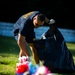 Carrier Strike Group One Sailors Conduct a Cemetery Beautification Project During a Port Visit in Guam