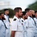 British service members observe Remembrance Day in Djibouti, Africa
