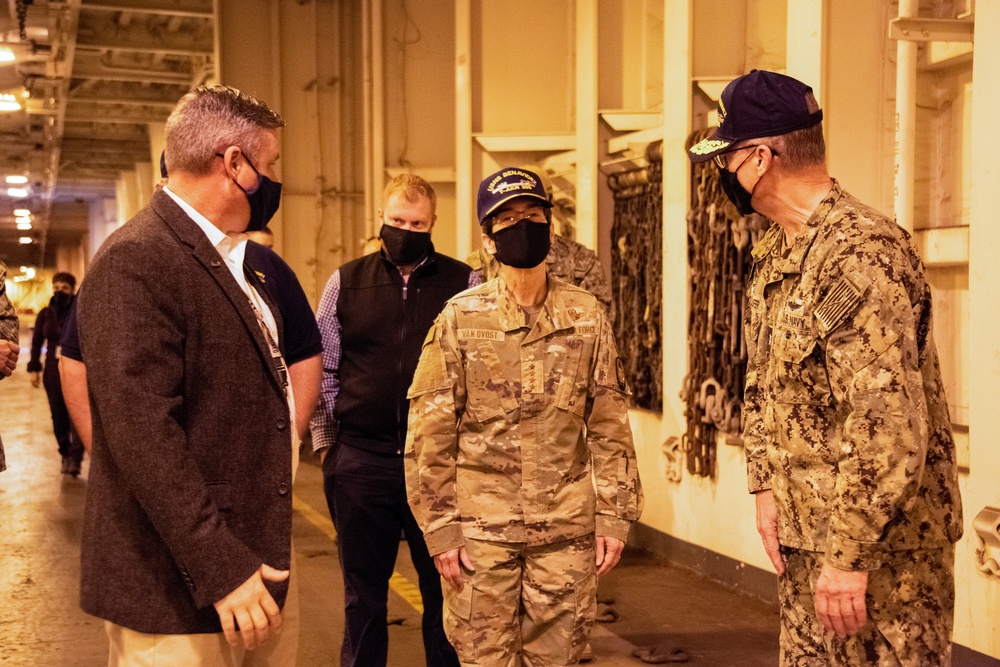 TRANSCOM General Visits MSC